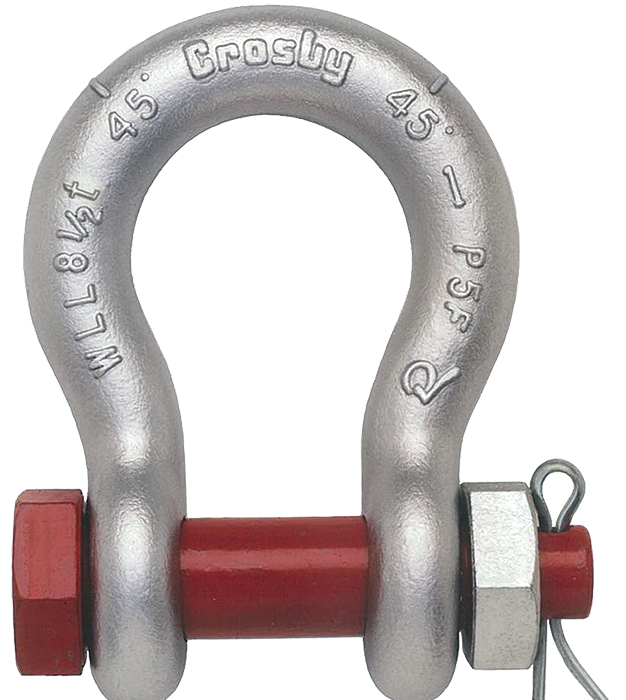 Crosby G-2130 / S-2130 Bolt Type Anchor Shackles