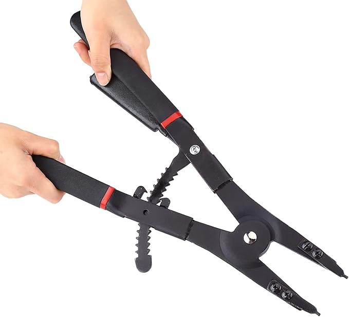 Heavy duty circlip plier
