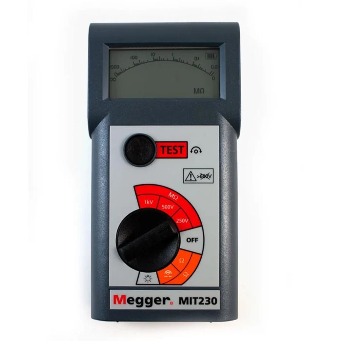 Megger MIT230-EN 250V/500V/1000V Insulation & Continuity Tester with Buzzer