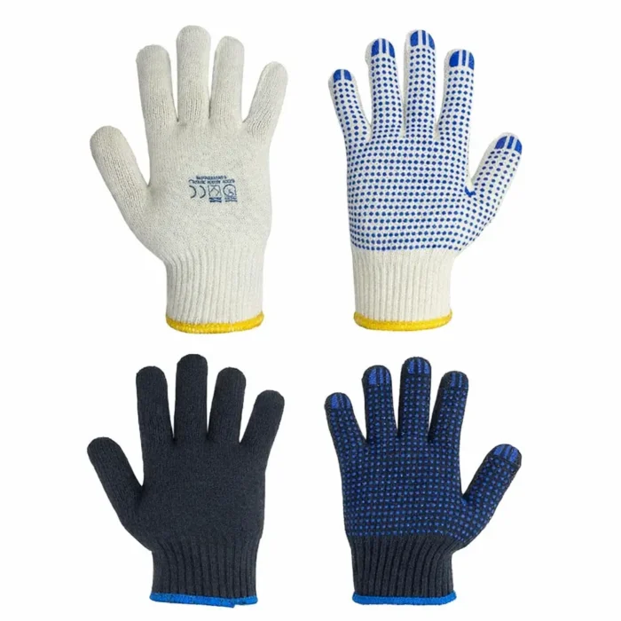 SINGLE SIDE PVC DOTTED GLOVES